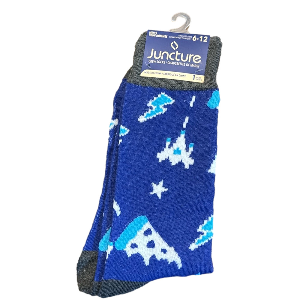 Juncture Gamers Crew Socks NWT